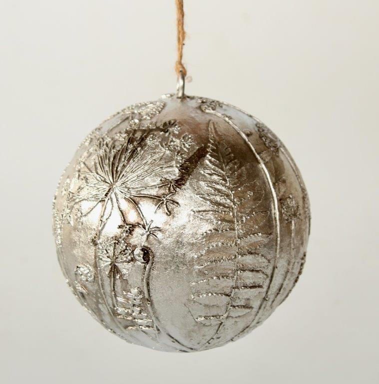 Small Silver Hanging Ball